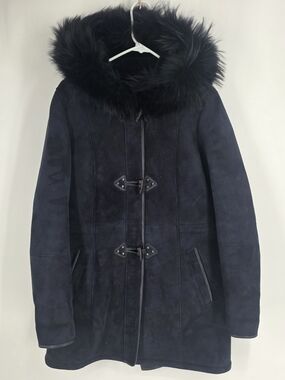 Overland Coat Women's Size Small Sheep Skin Fur Jacket Shearling MSRP $1195